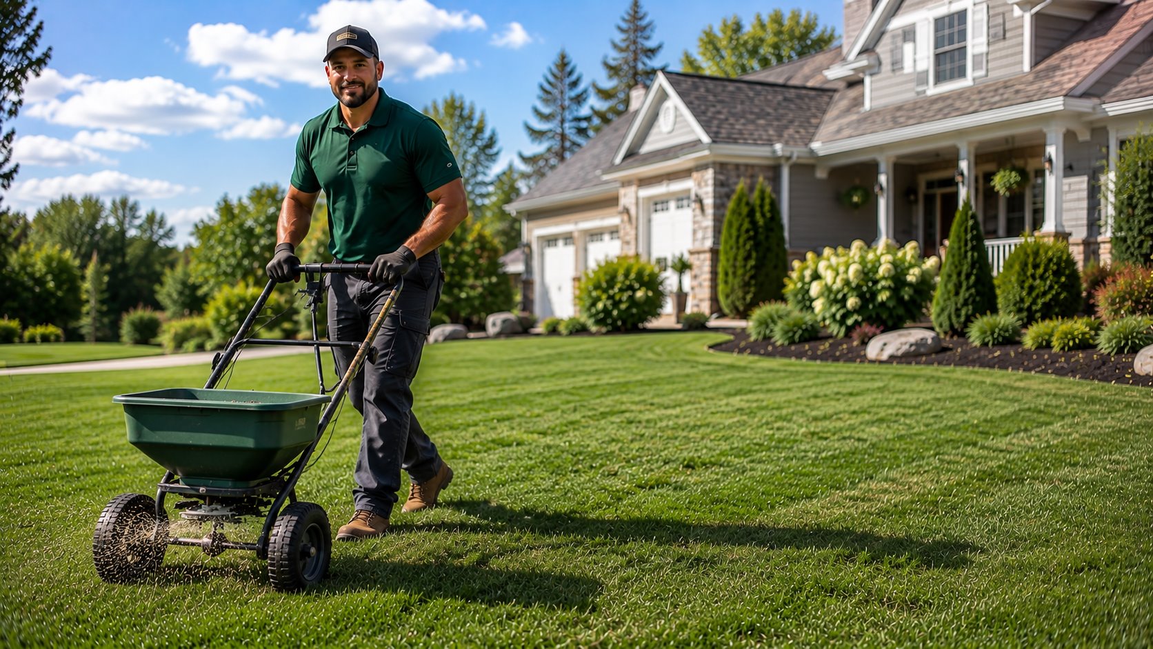 Professional overseeding service